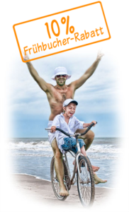 Fahrradverleih 10% Frühbucher-Rabatt